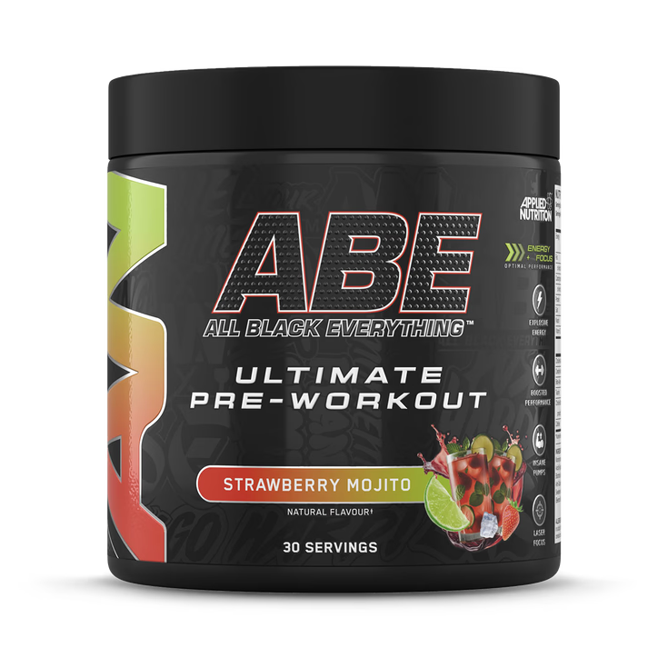 ABE Pre-Workout – All Black Everything | Applied Nutrition (Shaker Offert)