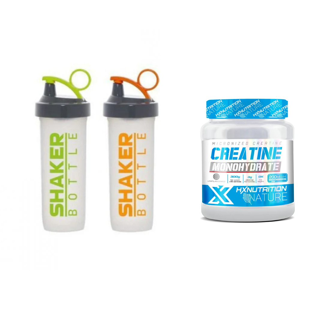CREATINE HX + SHAKER 700ML + PROGRAMME D'ENTRAÎNEMENT