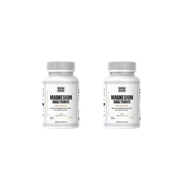 Pack Duo Magnésium Bisglycinate Iron Gain – 2 Flacons