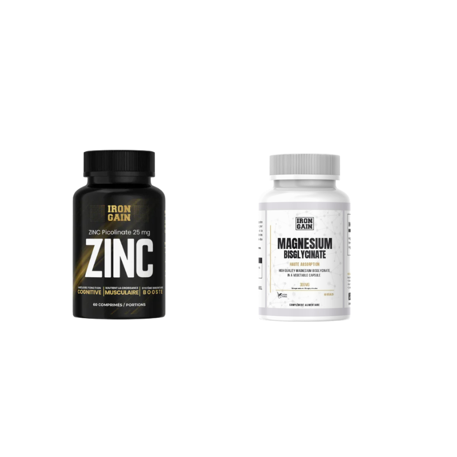 Pack Immunité & Équilibre – Zinc Picolinate & Magnésium Bisglycinate