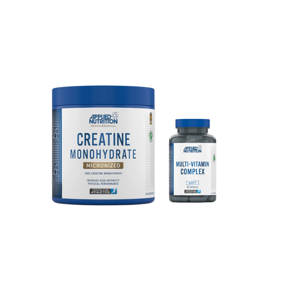 Pack Applied Nutrition – Créatine Monohydrate + Multivitamines | Performance & Vitalité