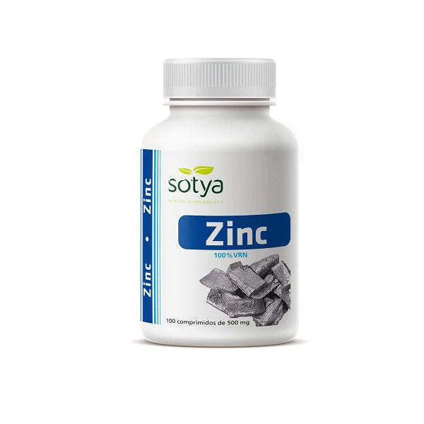 Zinc 100% VRN, 100 comprimés - Sotya