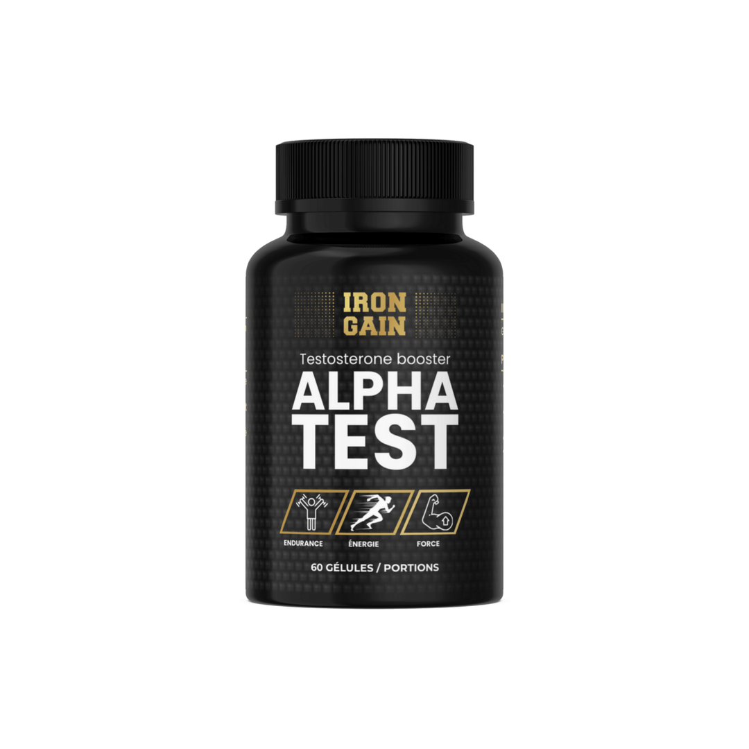 ALPHA TESTOSTERON BOOSTER 60 PORTIONS - IRON GAIN